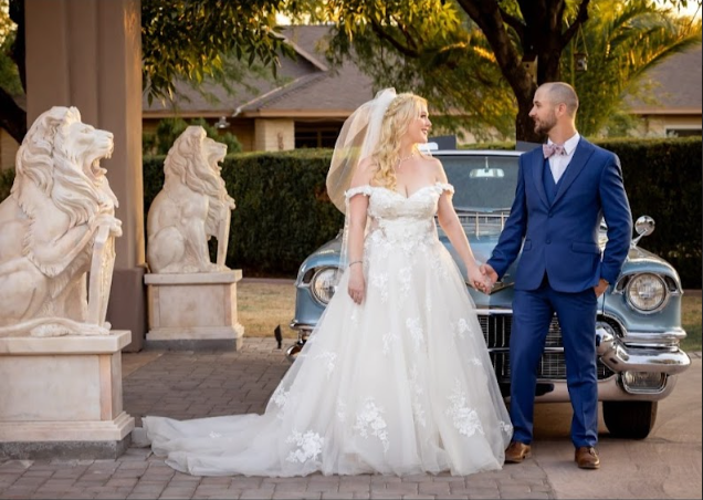 Intimate wedding ceremony